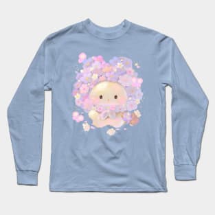 Flower Bunny Long Sleeve T-Shirt